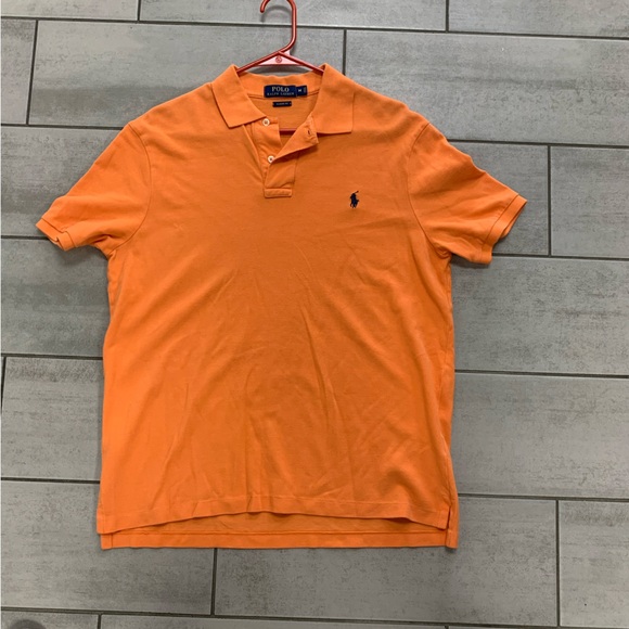 Men’s Ralph Lauren Polo orange shirt - Picture 4 of 4
